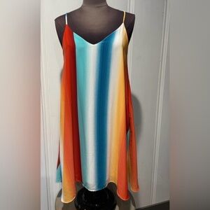 Cake Multicolor Striped dress size small